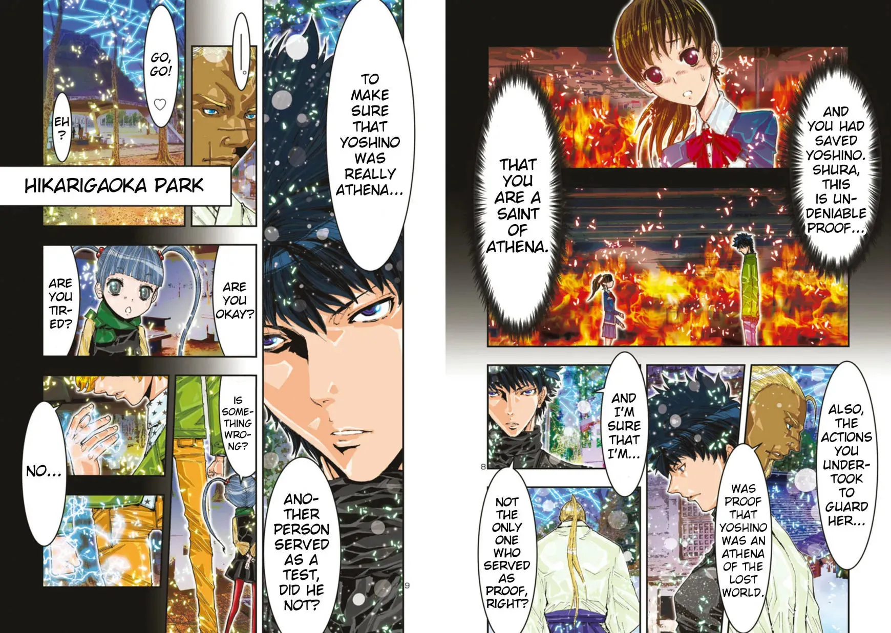 Read Saint Seiya Omega chapter 75 image 7 on Lezhin