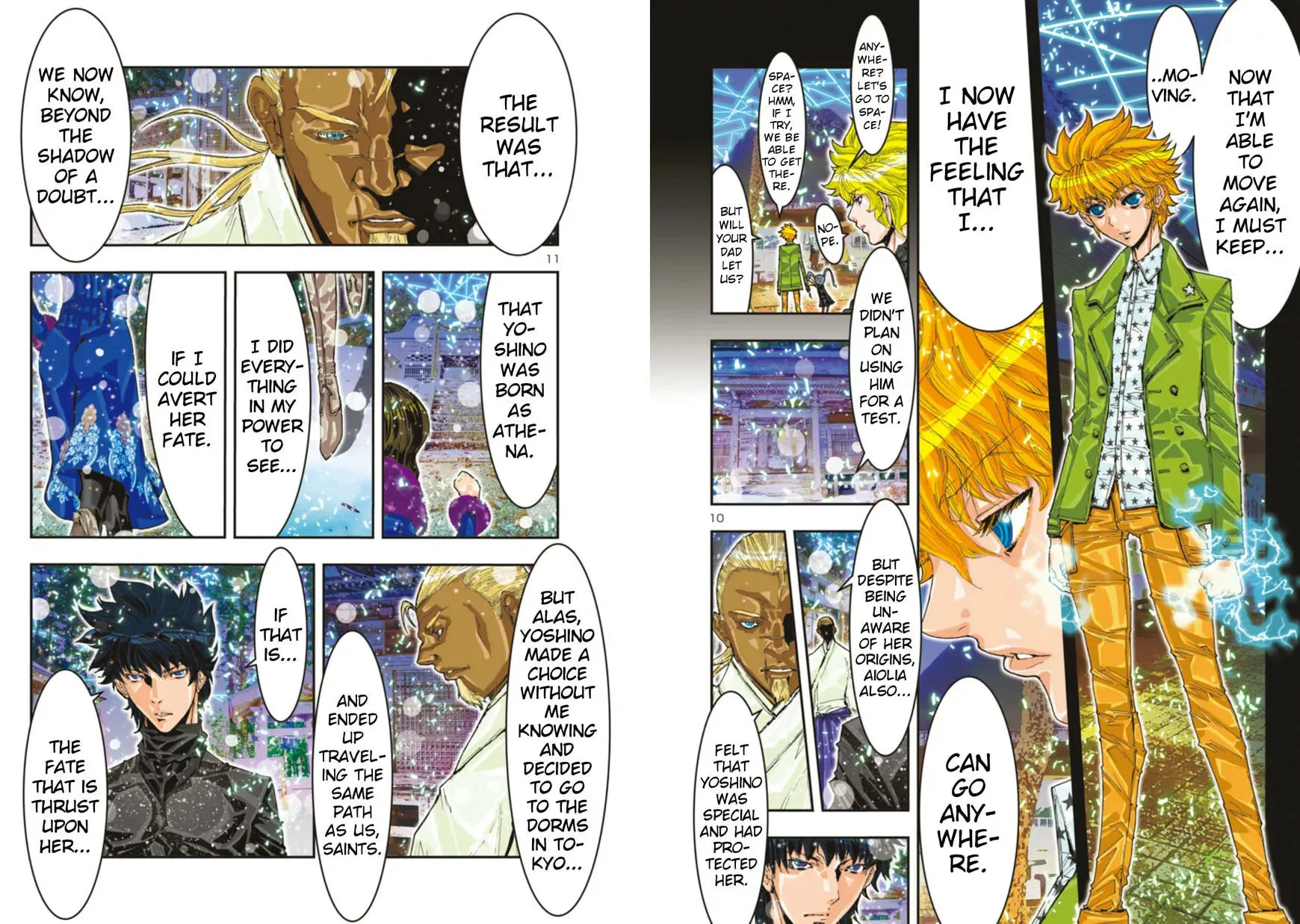 Read Saint Seiya Omega chapter 75 image 8 on Lezhin