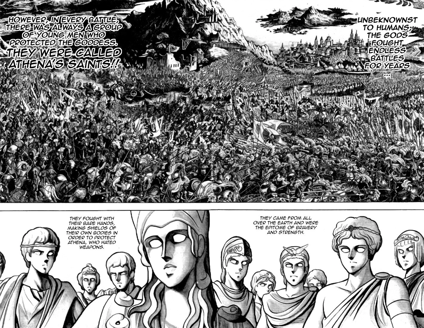 Read Saint Seiya chapter 1 image 23 on Lezhin