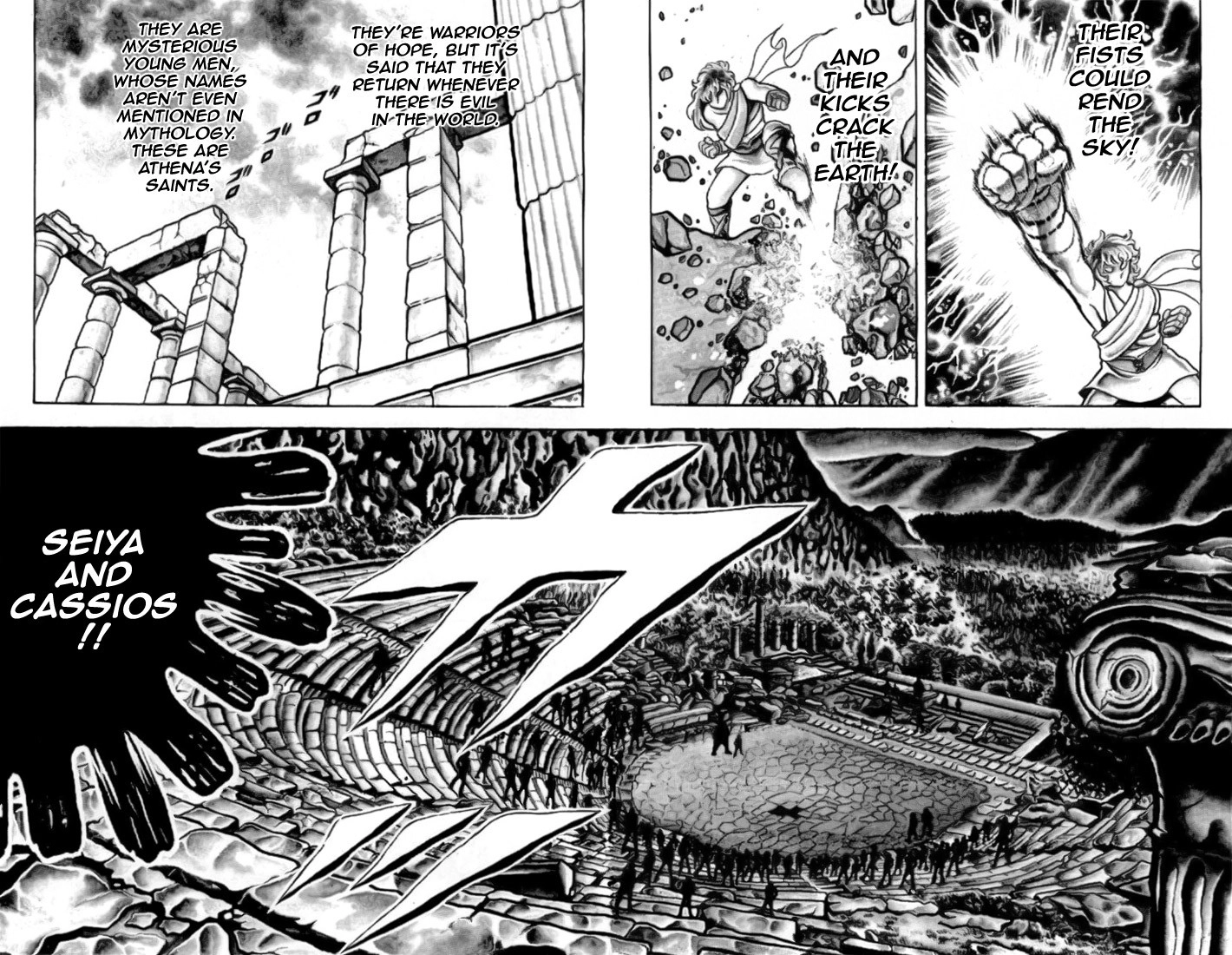Read Saint Seiya chapter 1 image 24 on Lezhin