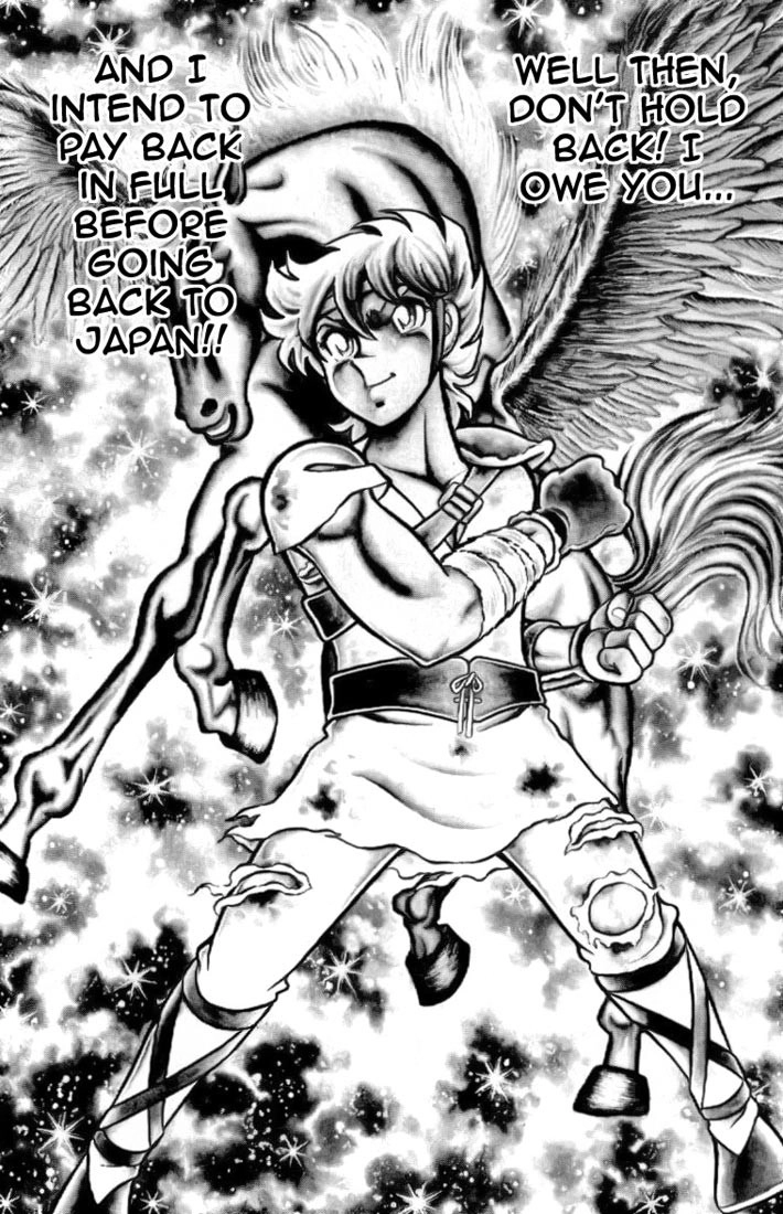 Read Saint Seiya chapter 1 image 33 on Lezhin