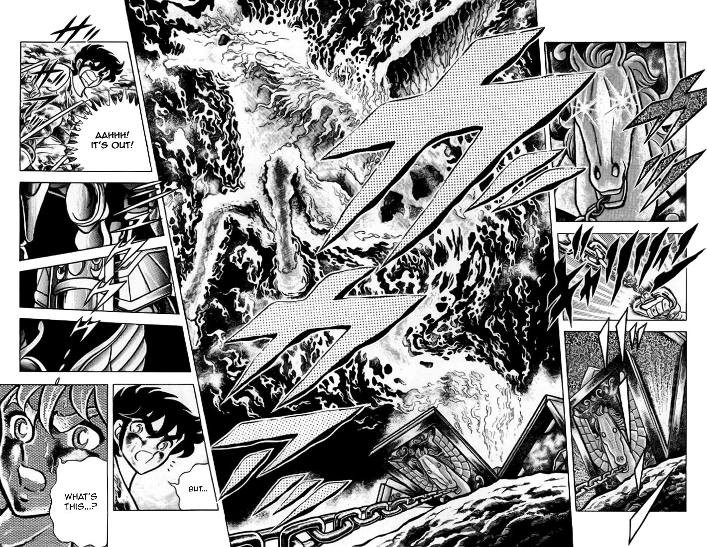 Read Saint Seiya chapter 2 image 14 on Lezhin