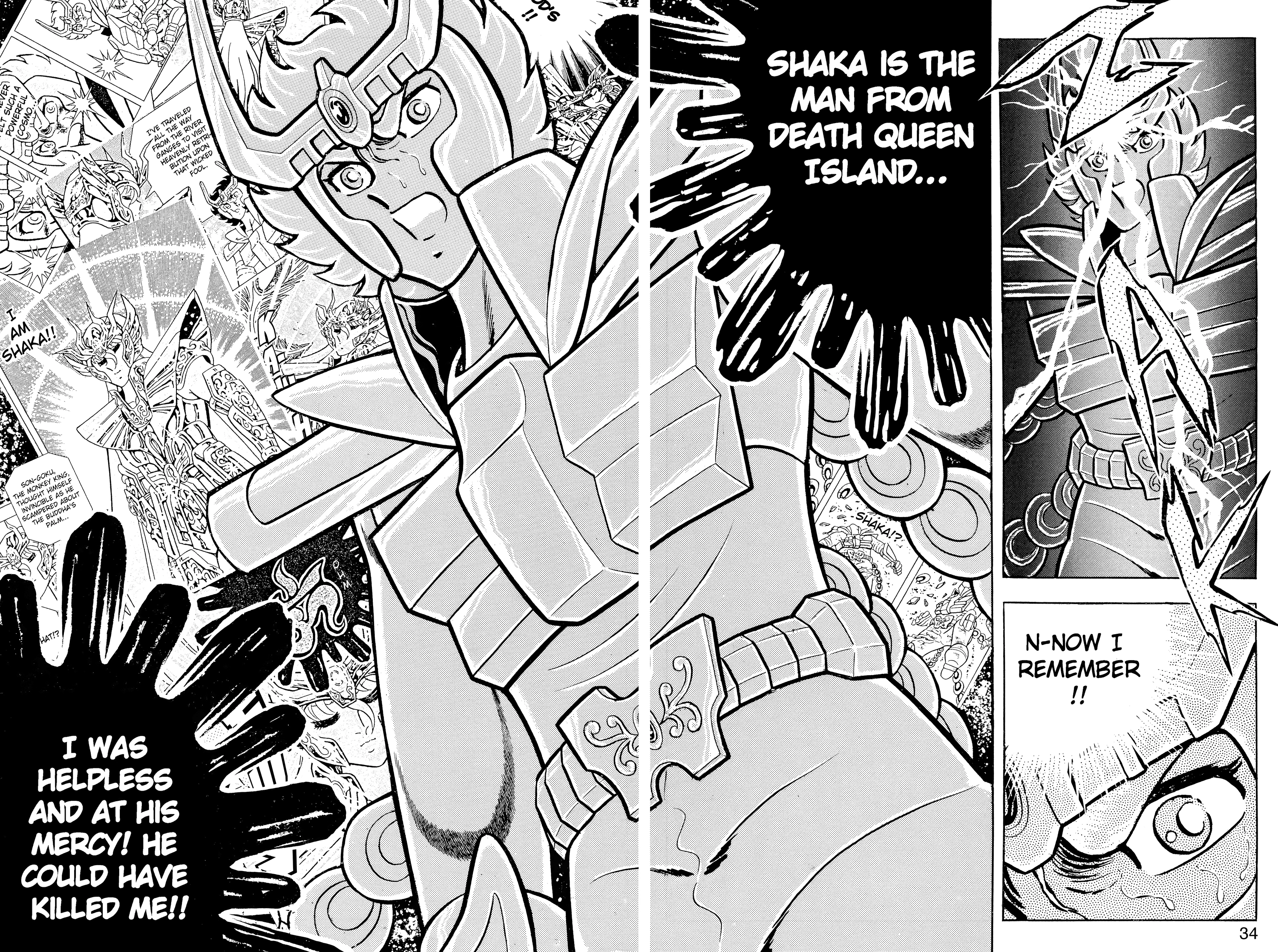 Read Saint Seiya chapter 34 image 32 on Lezhin