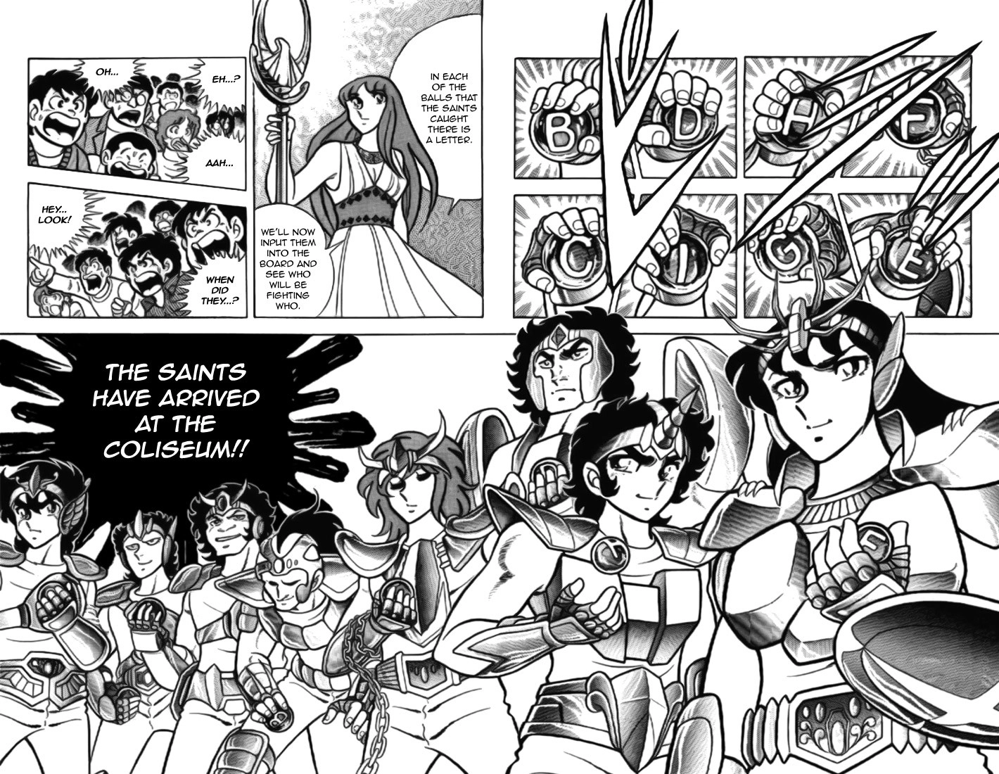 Read Saint Seiya chapter 4 image 12 on Lezhin