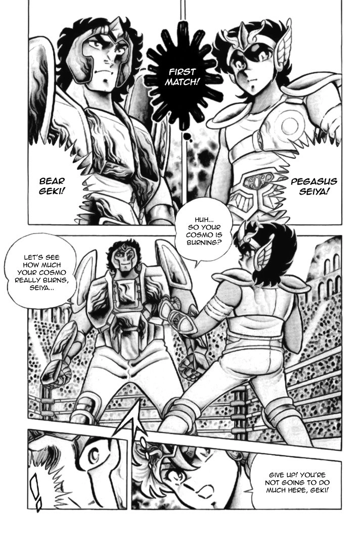 Read Saint Seiya chapter 4 image 15 on Lezhin