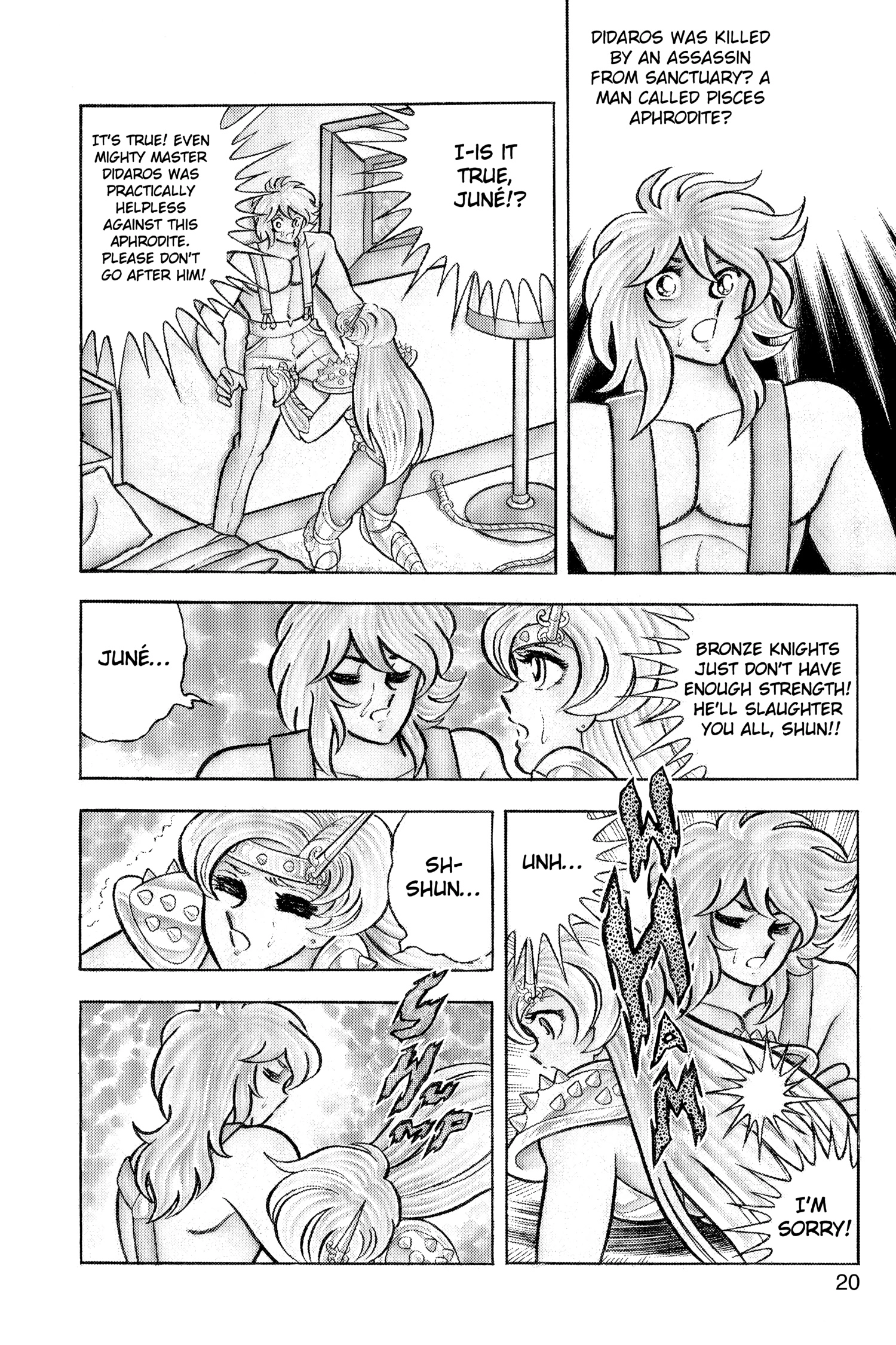 Read Saint Seiya chapter 41 image 18 on Lezhin