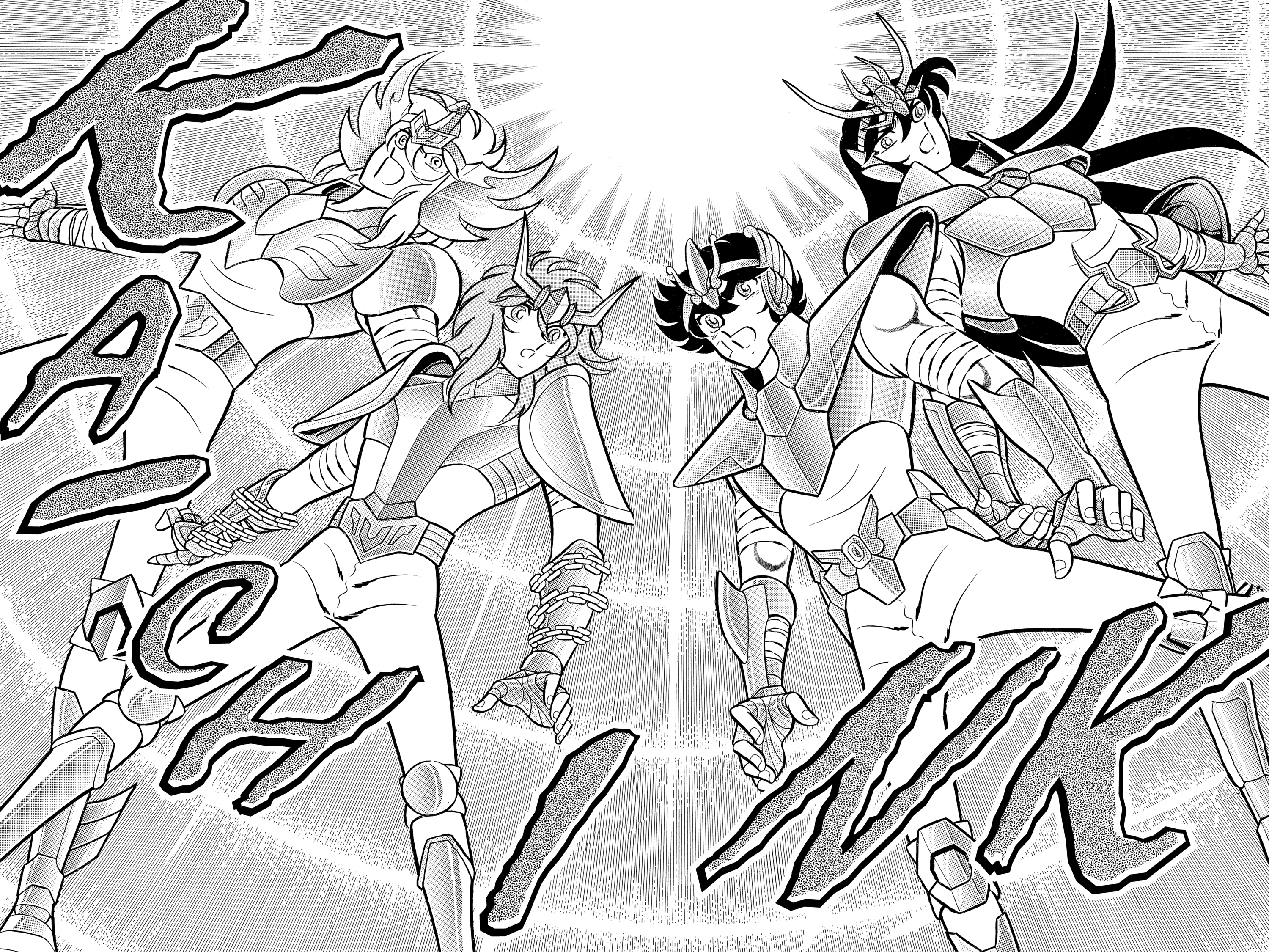 Read Saint Seiya chapter 50 image 1 on Lezhin