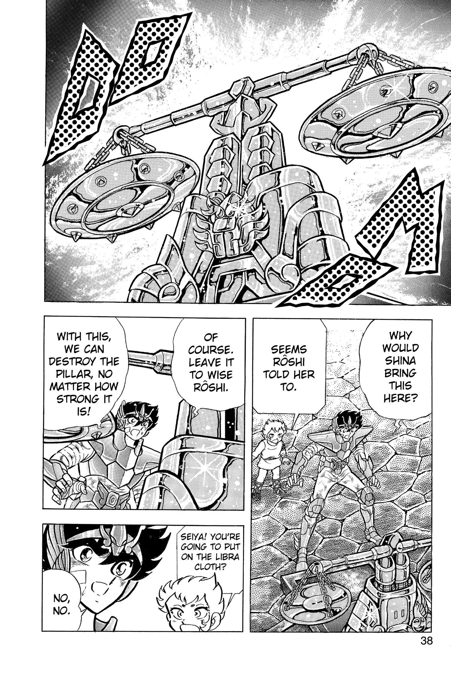 Read Saint Seiya chapter 51 image 35 on Lezhin