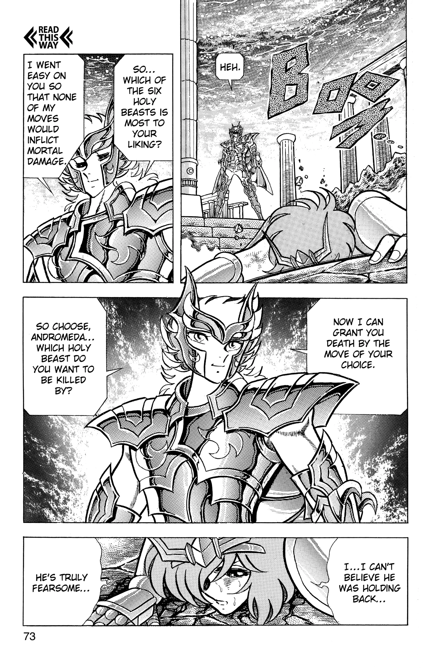 Read Saint Seiya chapter 52 image 12 on Lezhin