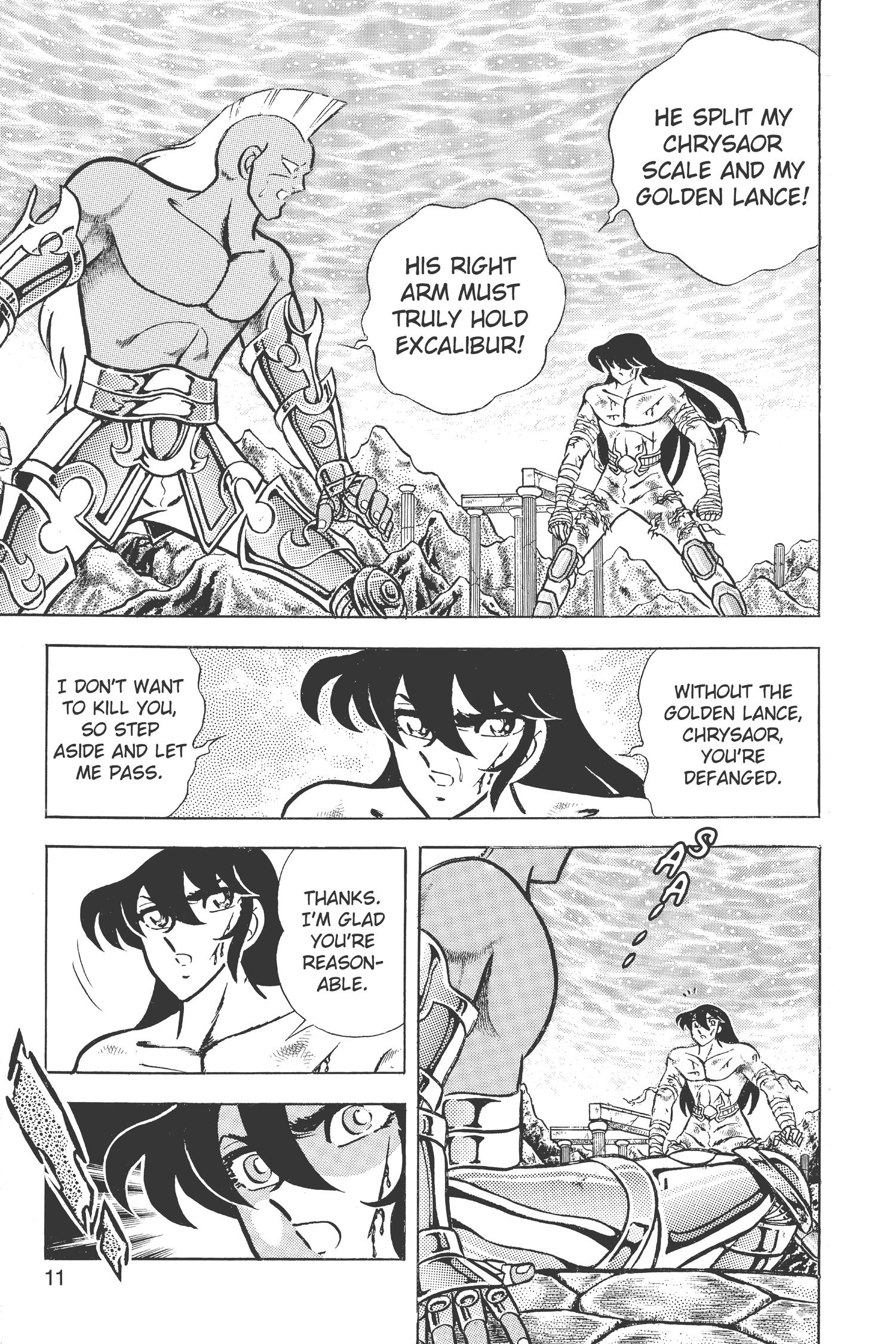 Read Saint Seiya chapter 55 image 9 on Lezhin