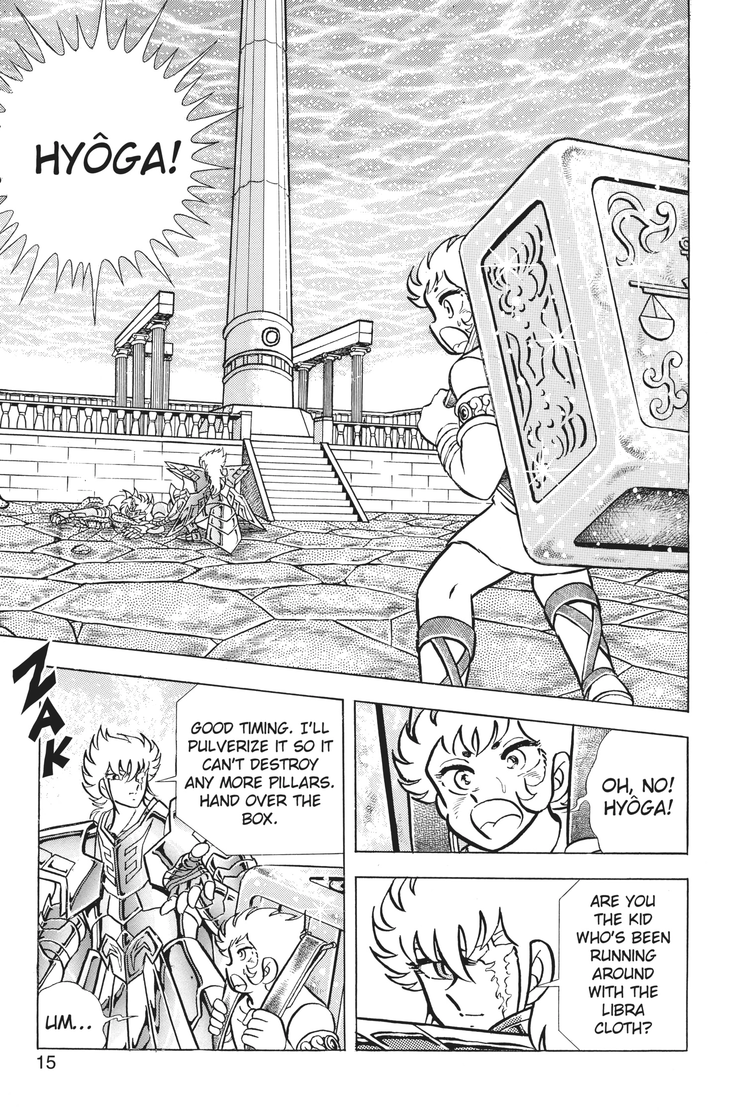 Read Saint Seiya chapter 59 image 13 on Lezhin