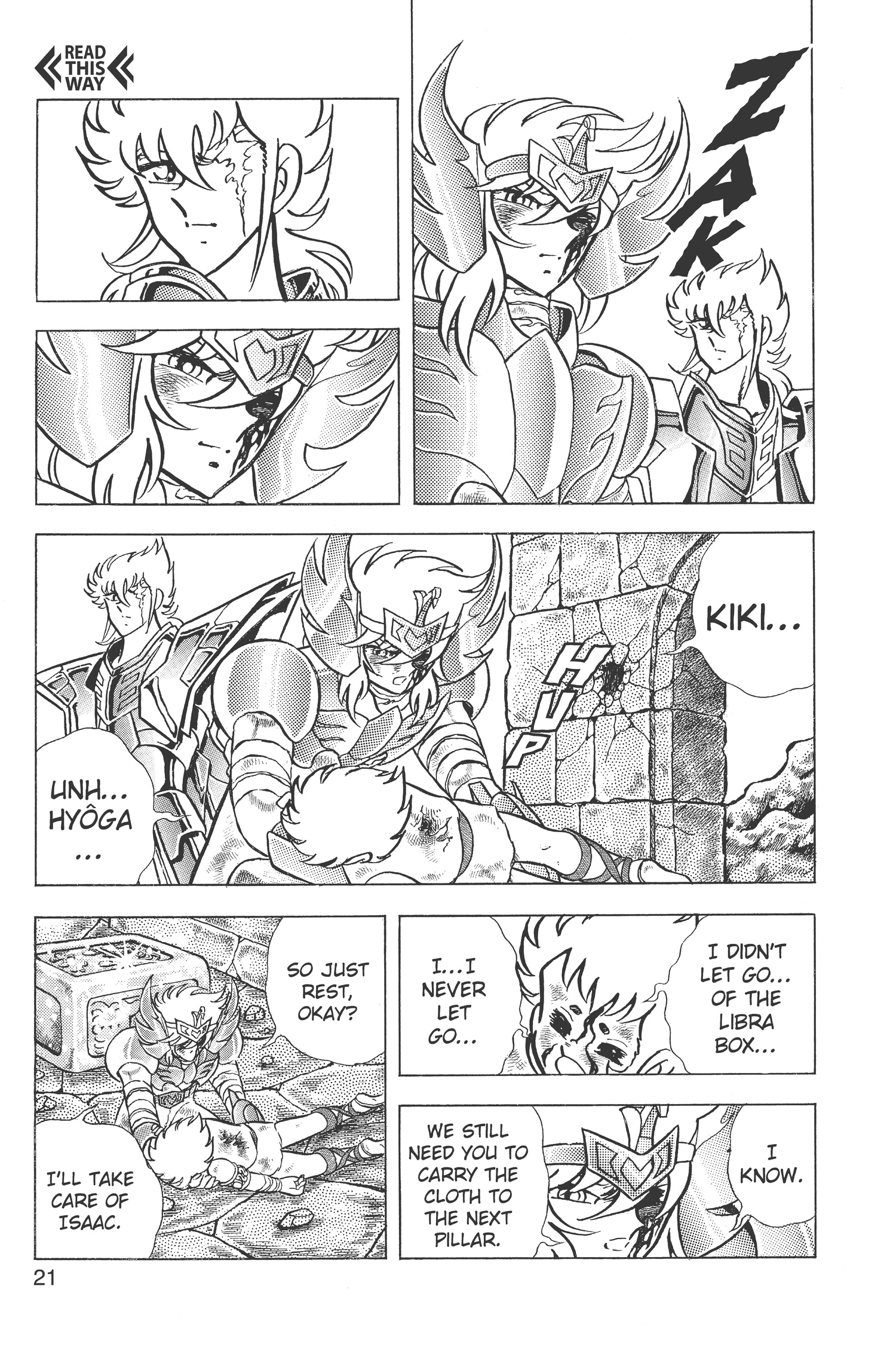 Read Saint Seiya chapter 59 image 19 on Lezhin