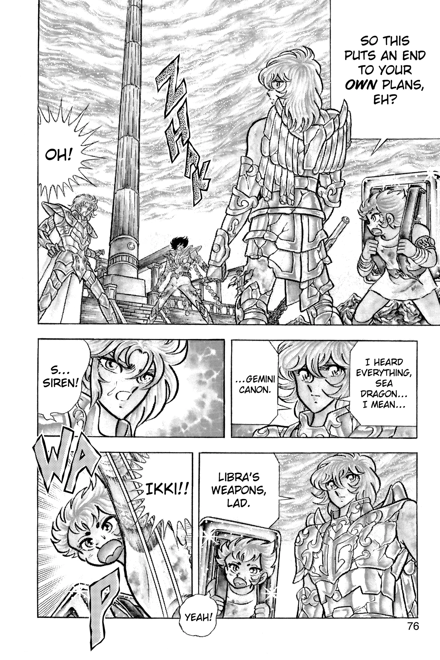 Read Saint Seiya chapter 64 image 27 on Lezhin