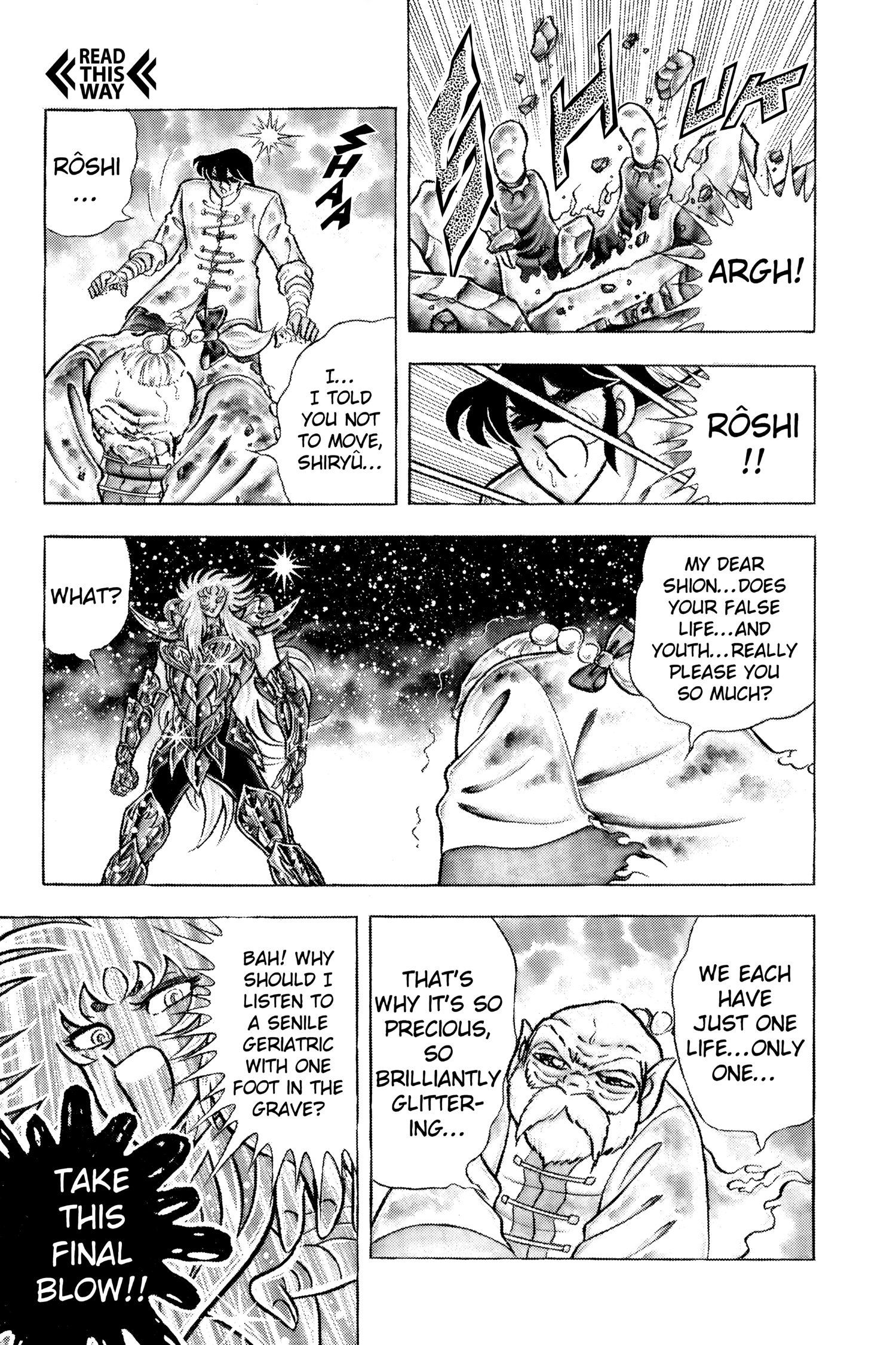 Read Saint Seiya chapter 72 image 13 on Lezhin