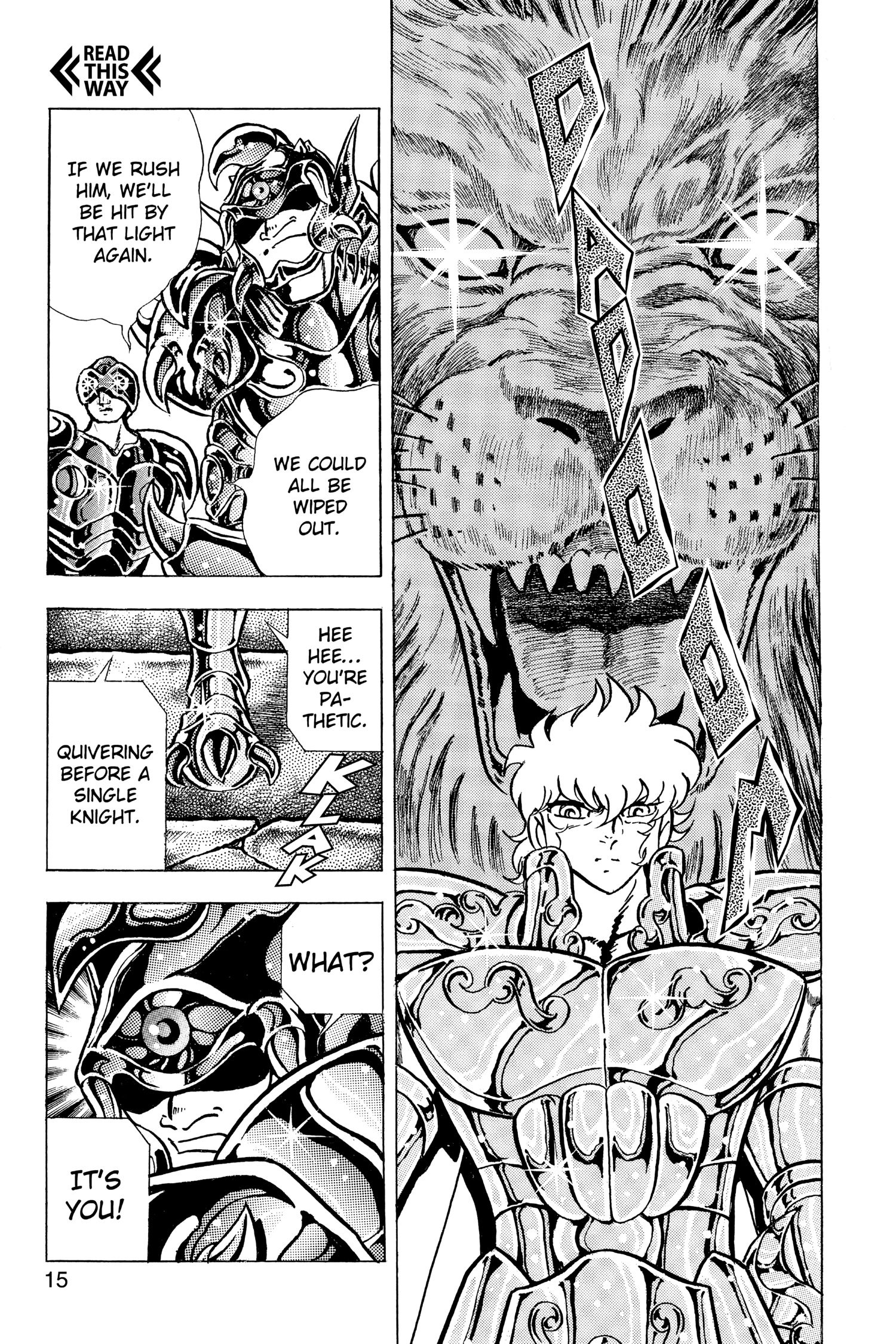 Read Saint Seiya chapter 74 image 12 on Lezhin