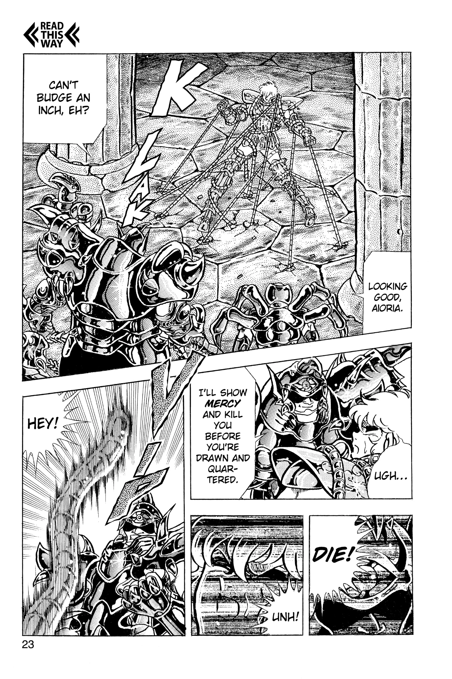 Read Saint Seiya chapter 74 image 20 on Lezhin