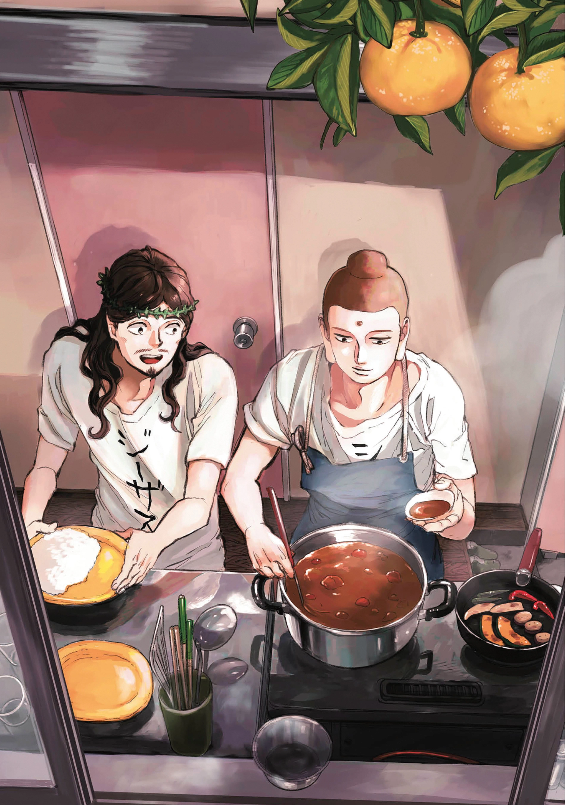 Read Saint Young Men chapter 110.1 image 1 on Lezhin