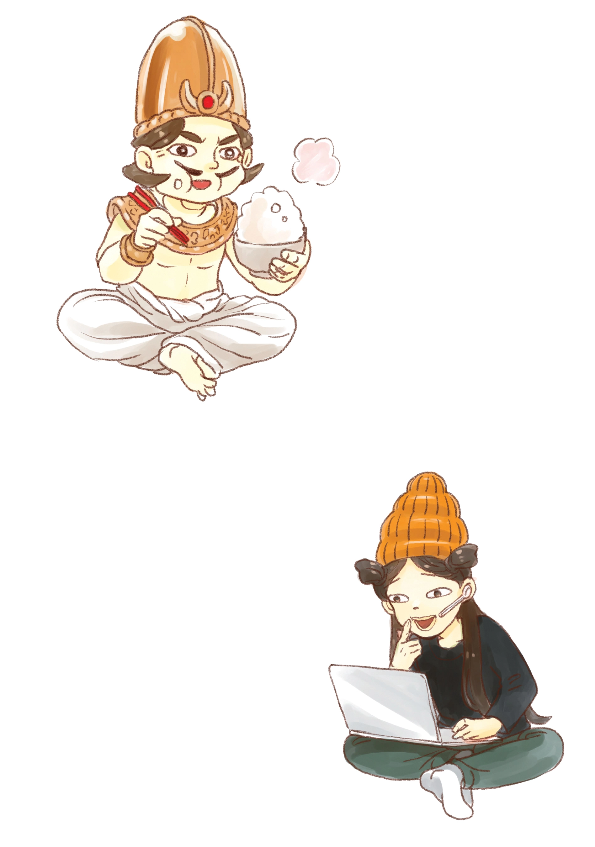Read Saint Young Men chapter 110.1 image 2 on Lezhin