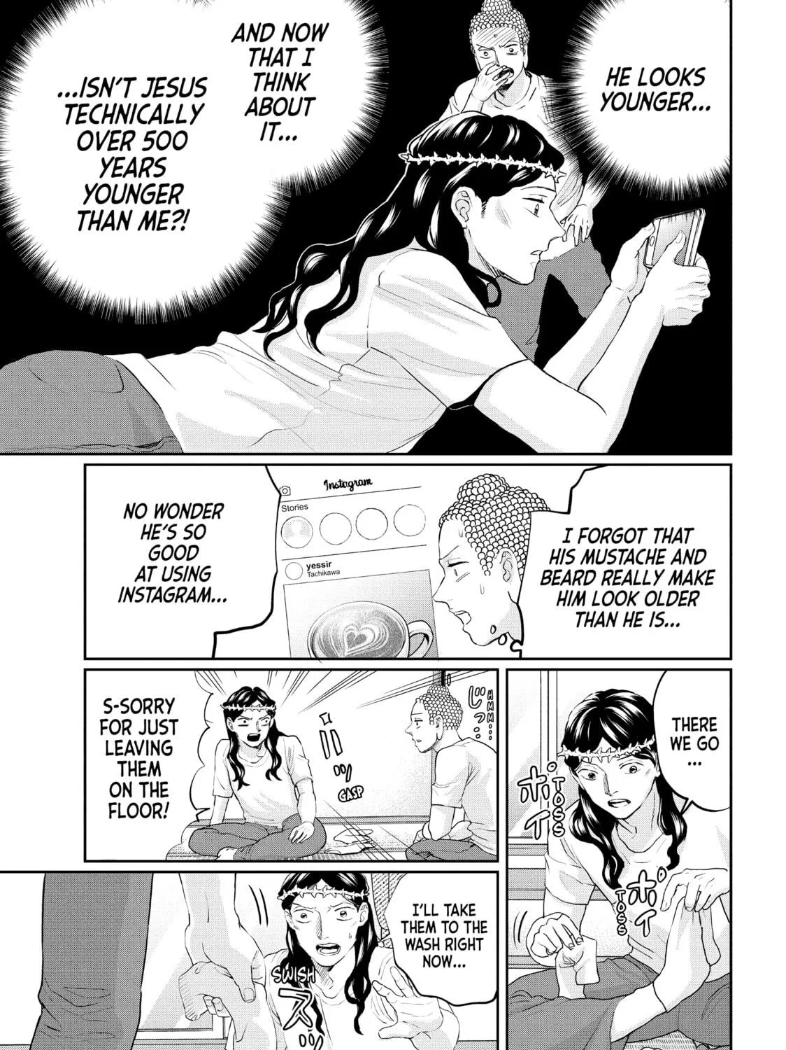 Read Saint Young Men chapter 128 image 8 on Lezhin