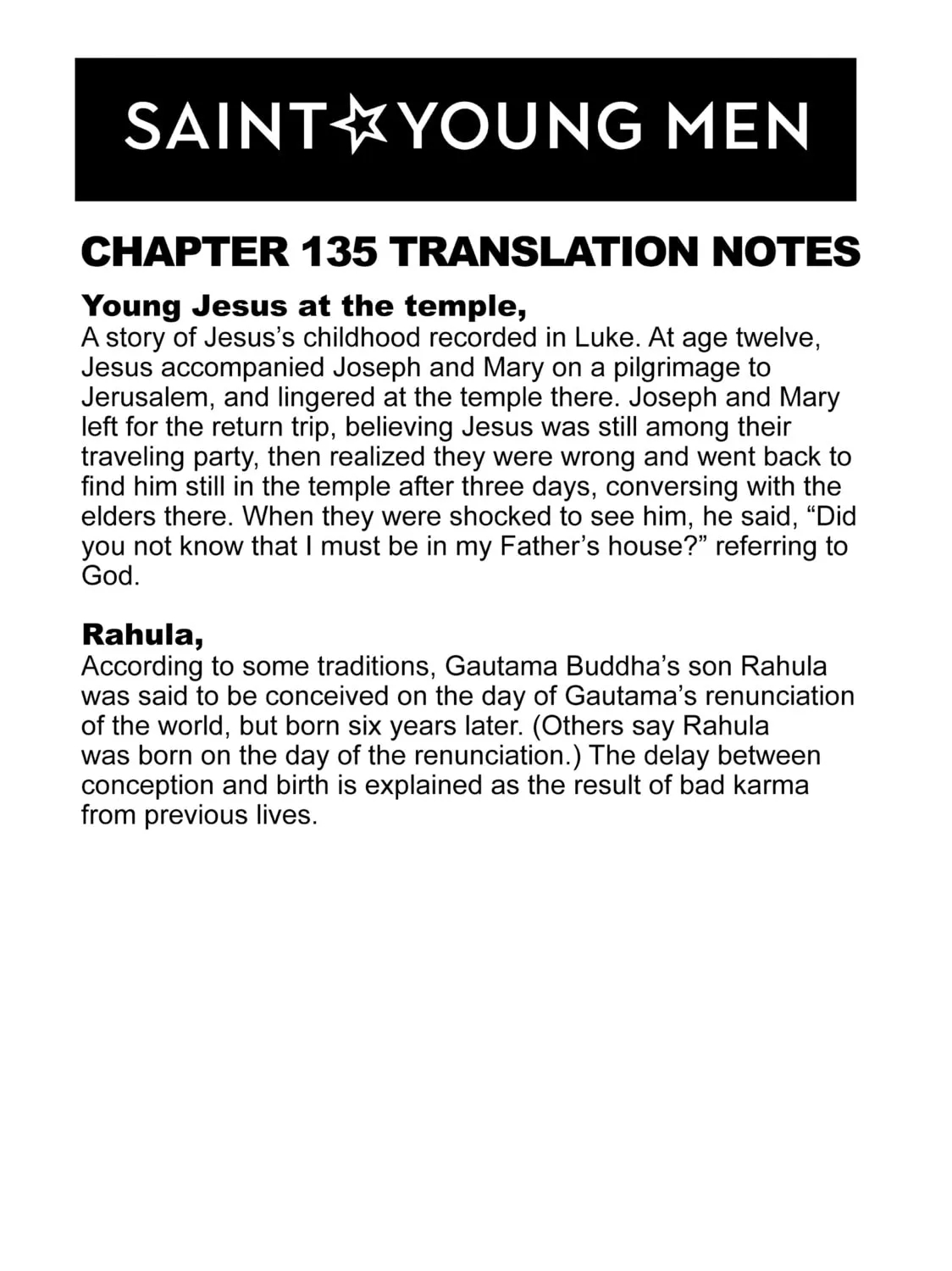 Read Saint Young Men chapter 135 image 26 on Lezhin