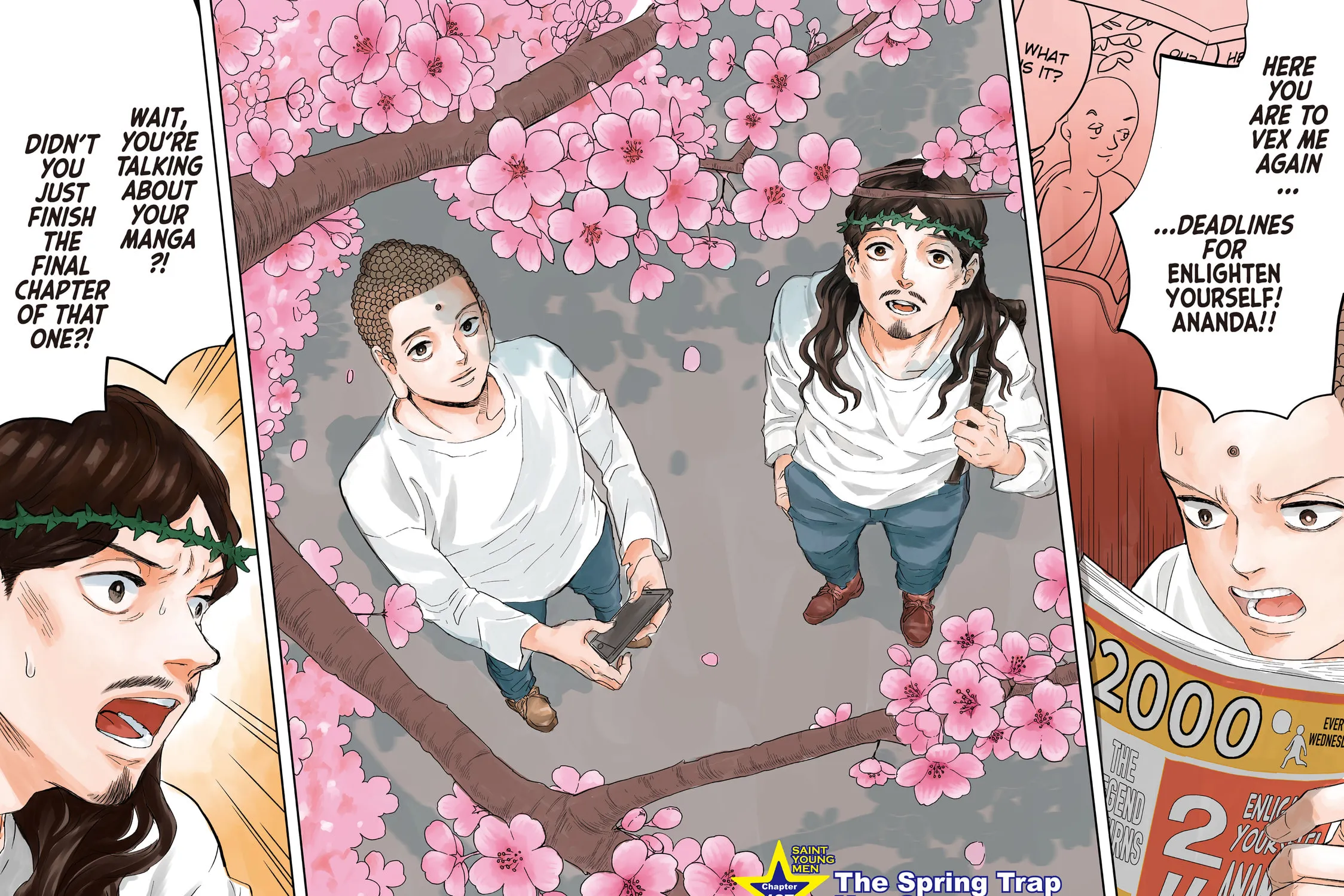 Read Saint Young Men chapter 137 image 2 on Lezhin