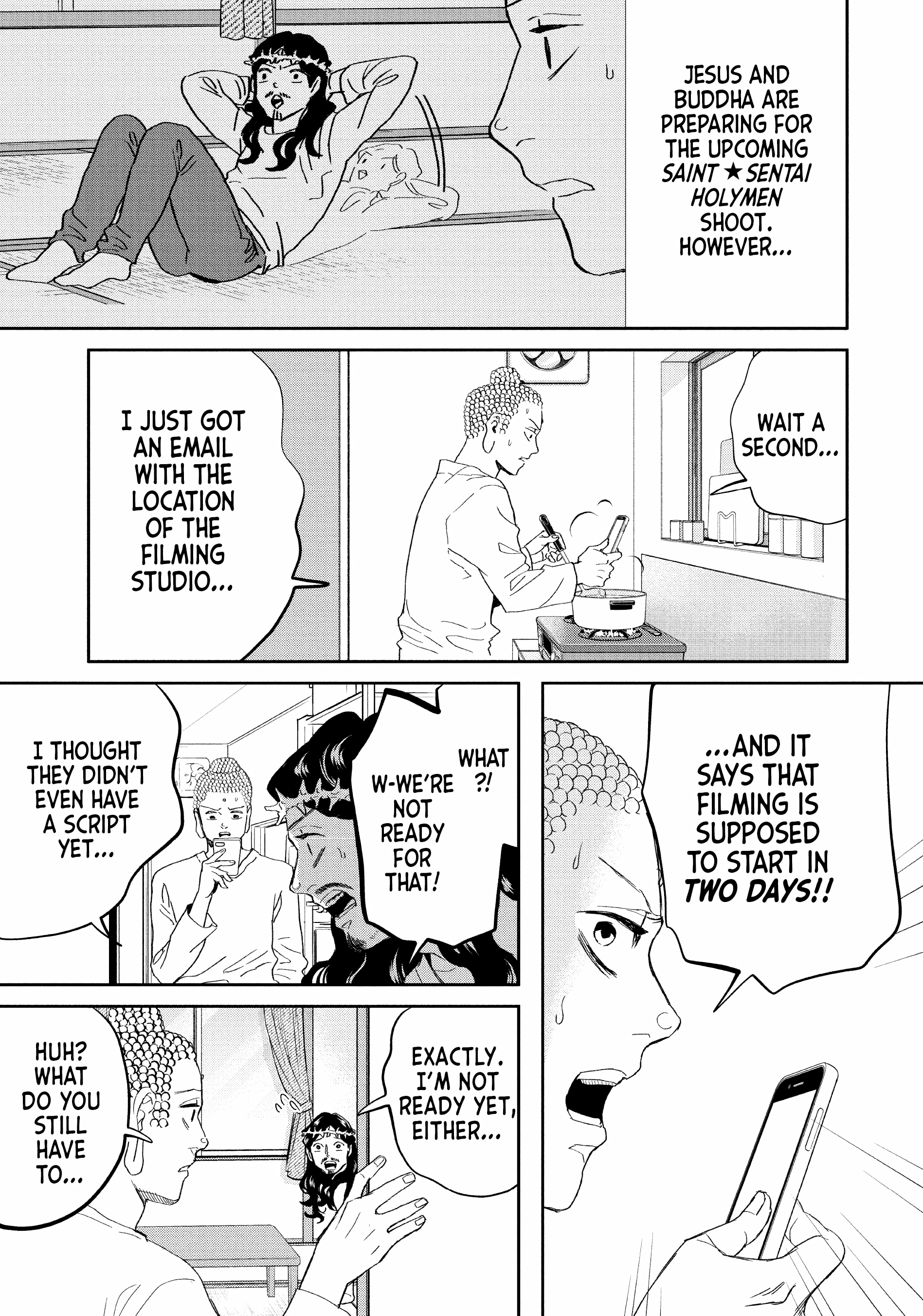 Read Saint Young Men chapter 146 image 1 on Lezhin