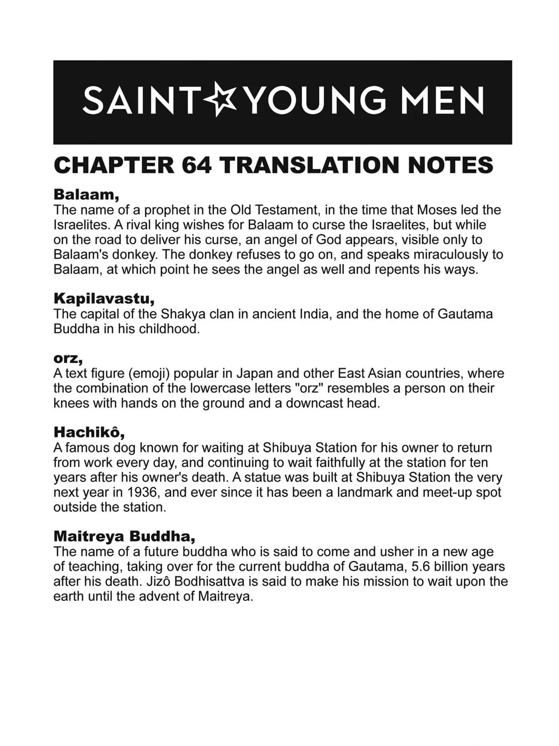 Read Saint Young Men chapter 64 image 28 on Lezhin
