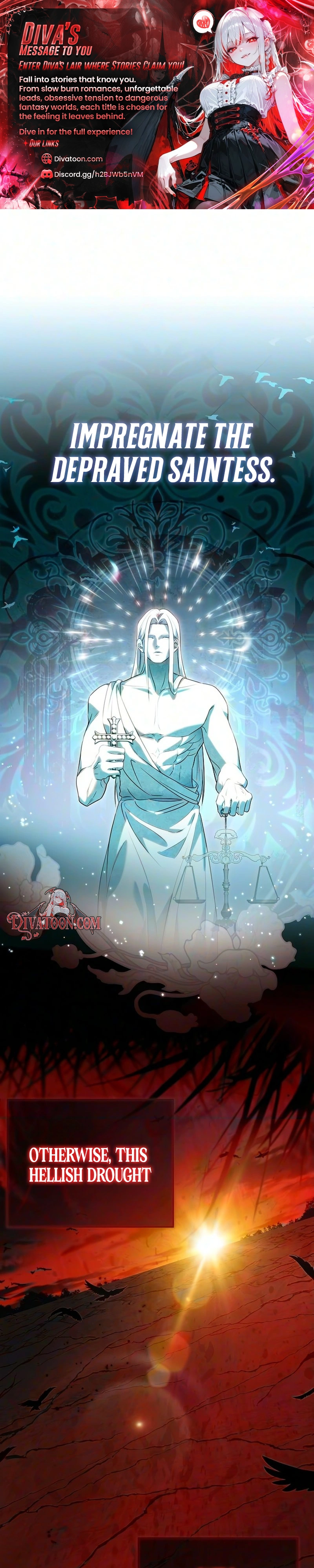 Read Saintess chapter 1 image 0 on Lezhin