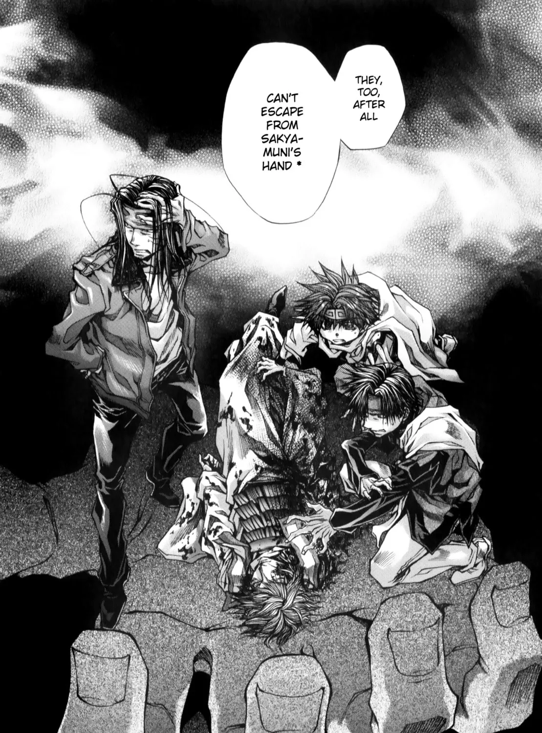 Read Saiyuki RELOAD BLAST chapter 10.2 image 36 on Lezhin