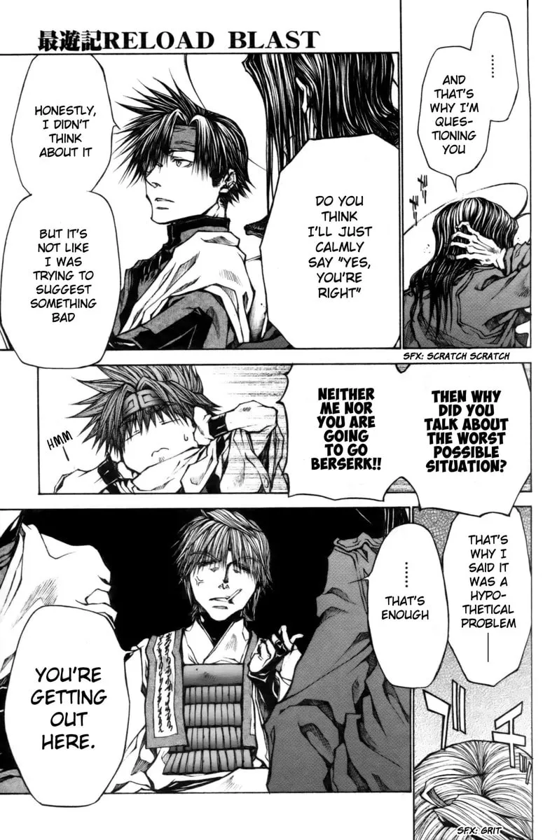 Read Saiyuki RELOAD BLAST chapter 17 image 14 on Lezhin
