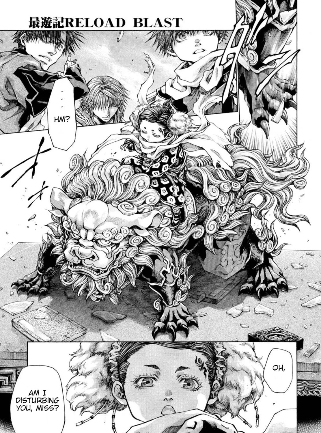 Read Saiyuki RELOAD BLAST chapter 22 image 34 on Lezhin