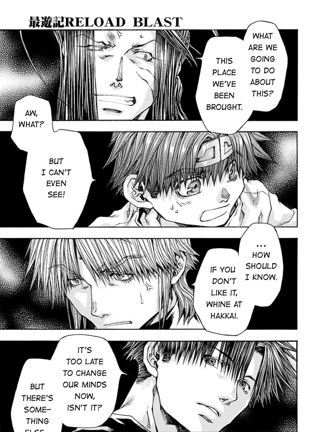 Read Saiyuki RELOAD BLAST chapter 23 image 8 on Lezhin