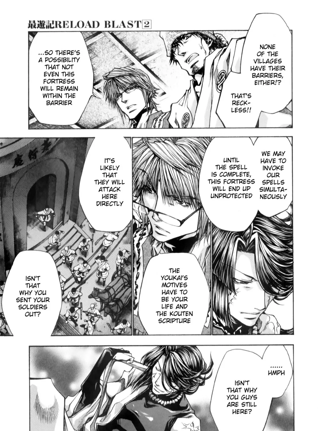 Read Saiyuki RELOAD BLAST chapter 8.1 image 14 on Lezhin