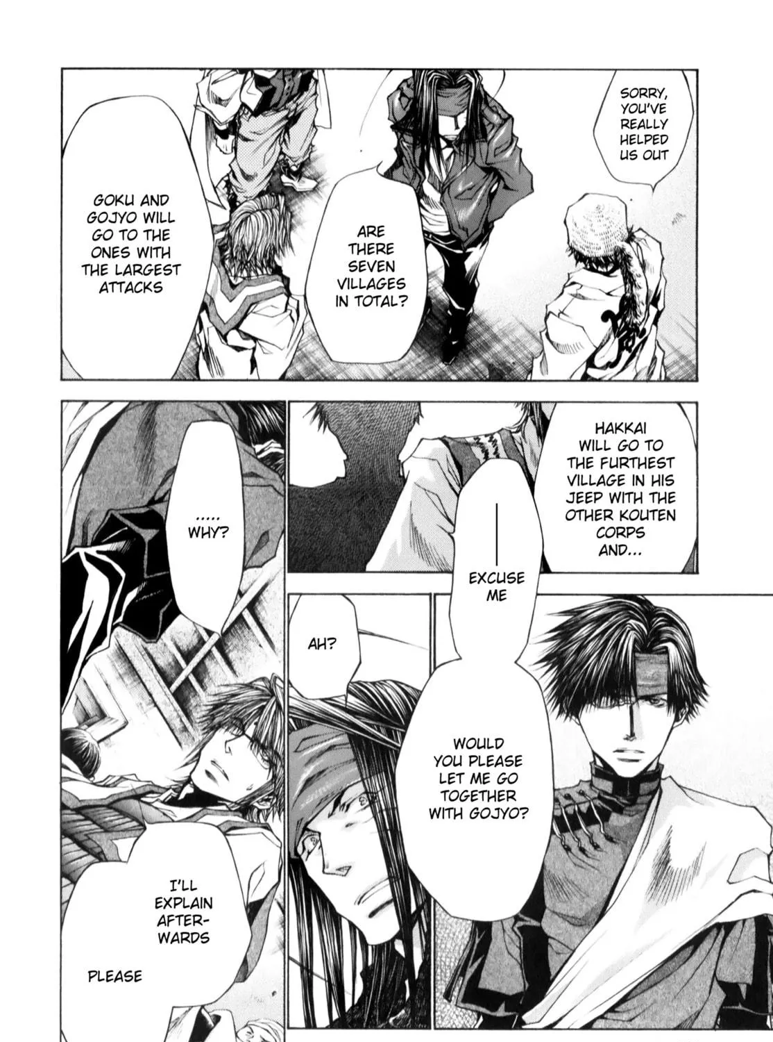 Read Saiyuki RELOAD BLAST chapter 8.1 image 8 on Lezhin