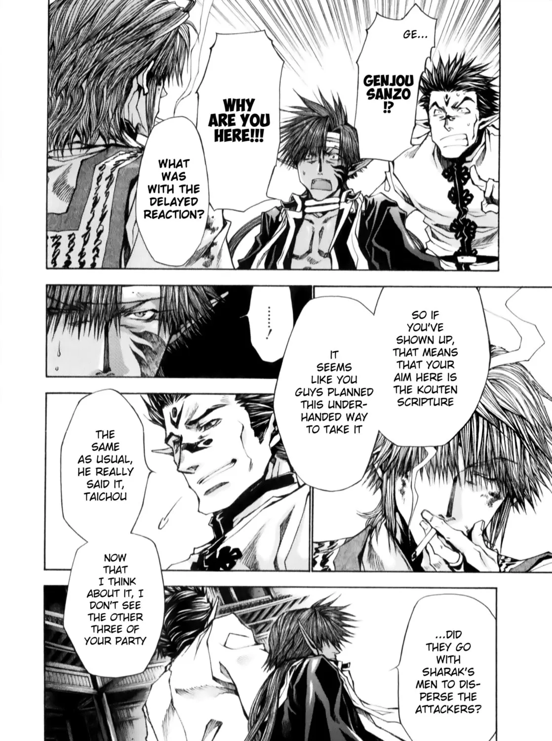 Read Saiyuki RELOAD BLAST chapter 9.1 image 12 on Lezhin