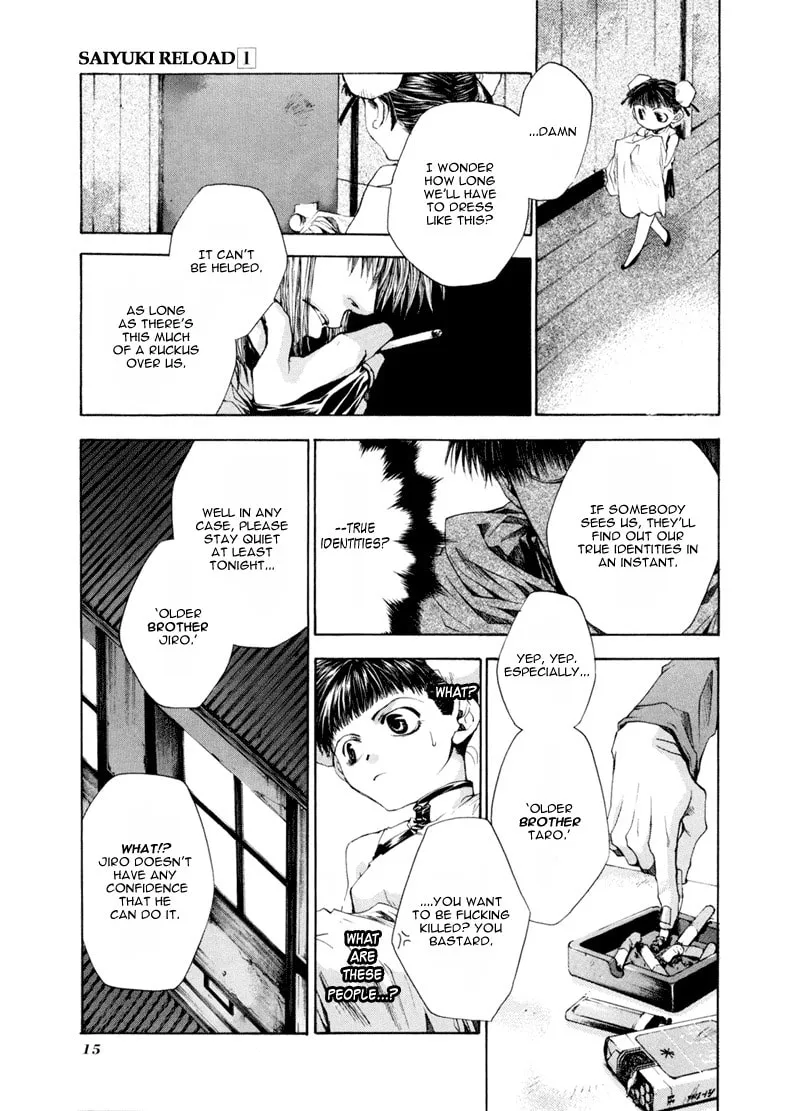 Read Saiyuki Reload chapter 1 image 13 on Lezhin