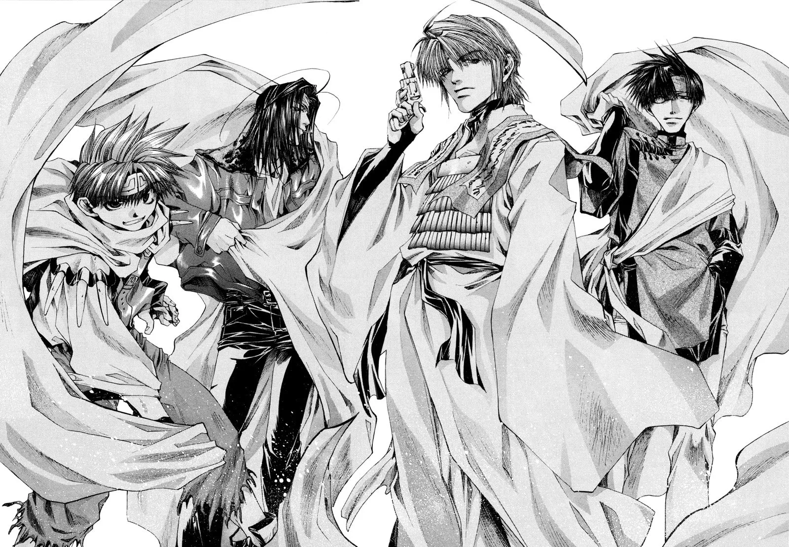 Read Saiyuki Reload chapter 1 image 27 on Lezhin