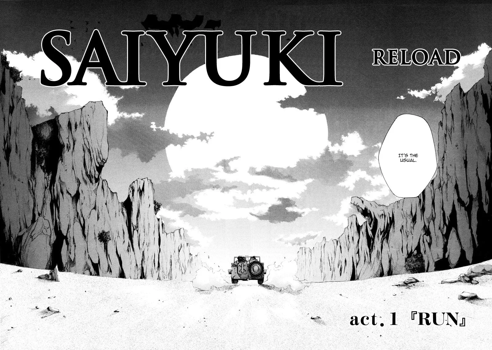 Read Saiyuki Reload chapter 1 image 67 on Lezhin