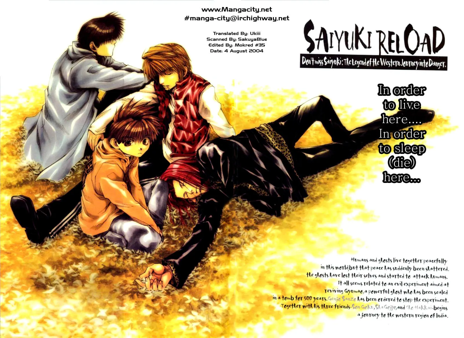 Read Saiyuki Reload chapter 11 image 1 on Lezhin