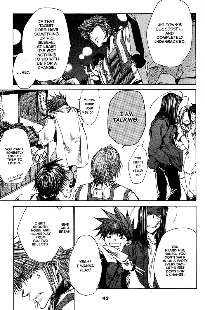 Read Saiyuki Reload chapter 23 image 12 on Lezhin