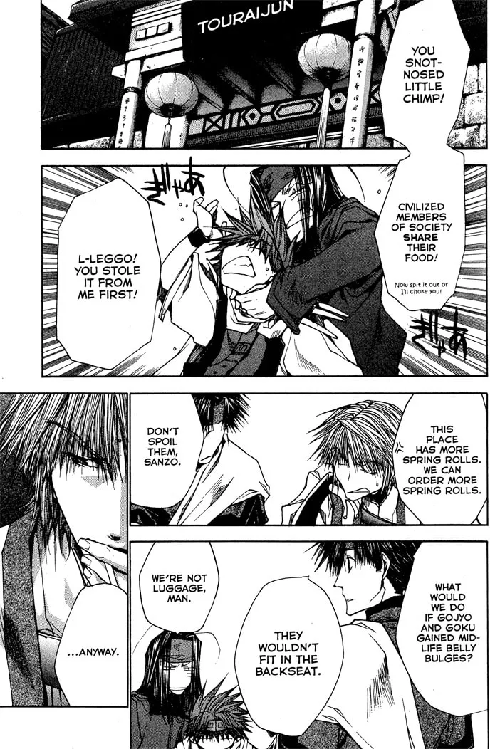 Read Saiyuki Reload chapter 23 image 4 on Lezhin