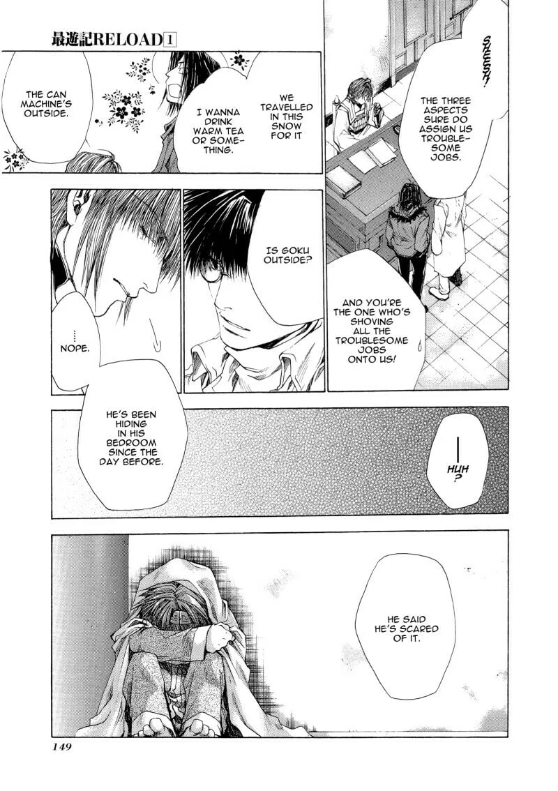 Read Saiyuki Reload chapter 3.5 image 4 on Lezhin