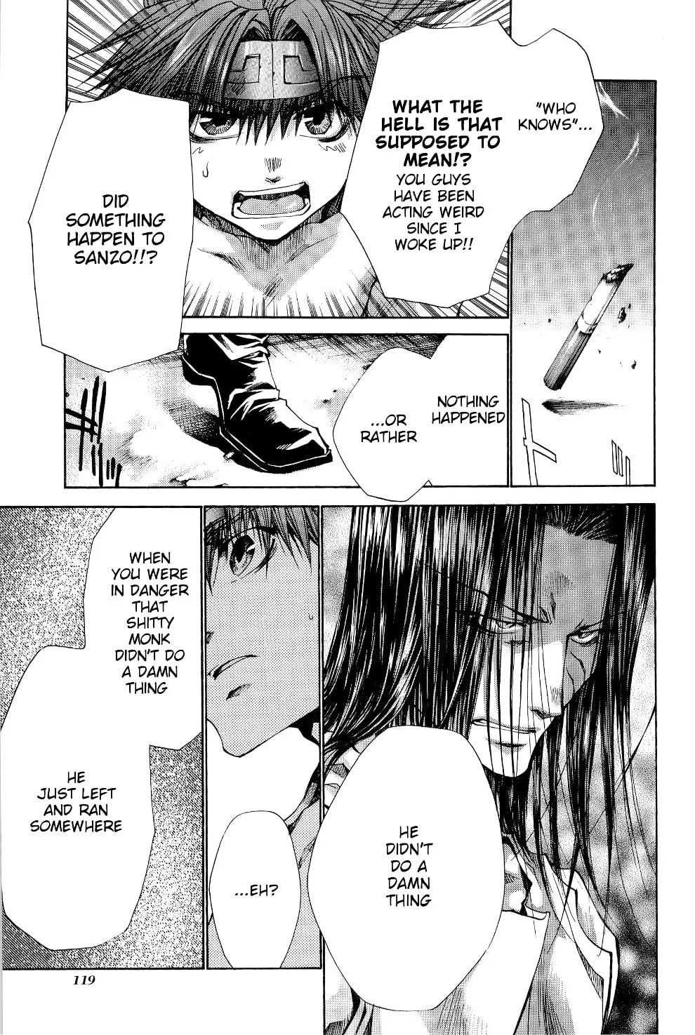 Read Saiyuki Reload chapter 34 image 11 on Lezhin