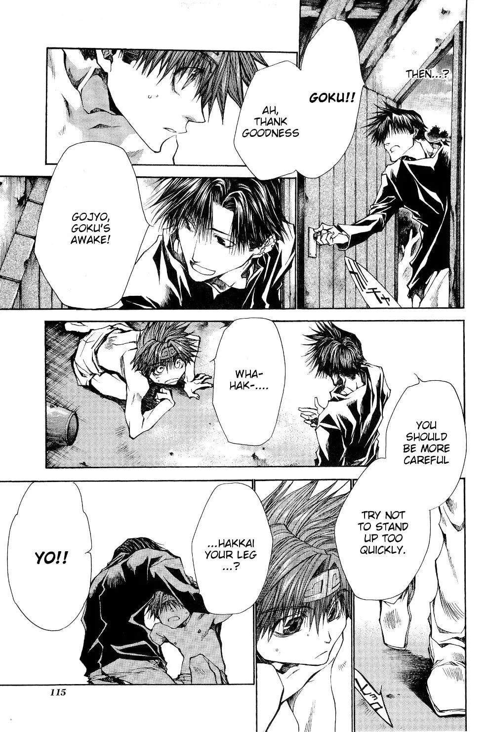 Read Saiyuki Reload chapter 34 image 7 on Lezhin