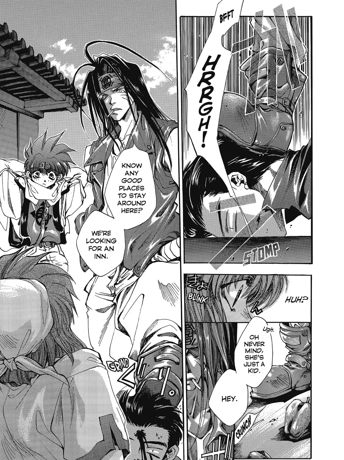 Read Saiyuki chapter 1 image 14 on Lezhin