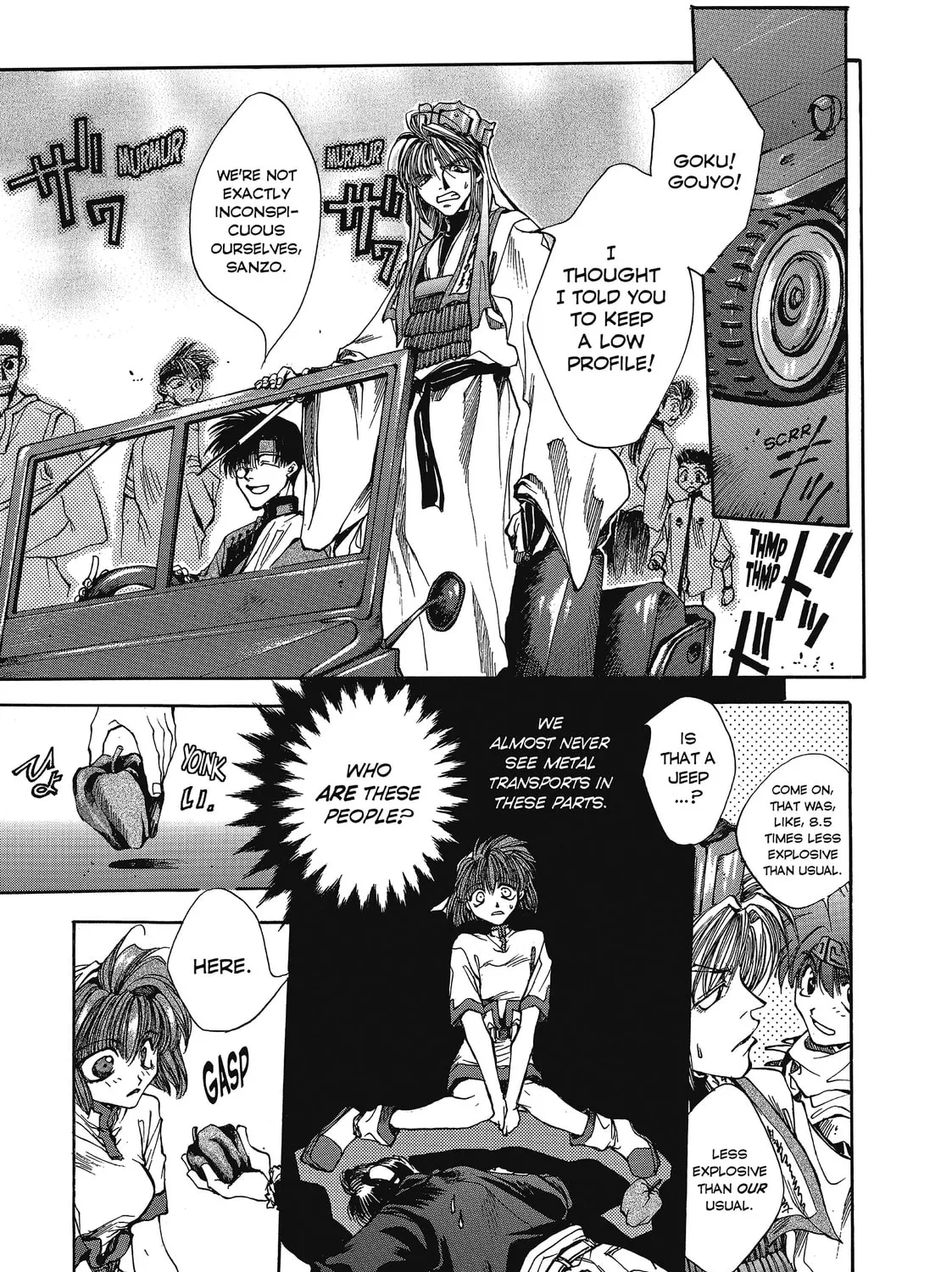 Read Saiyuki chapter 1 image 18 on Lezhin