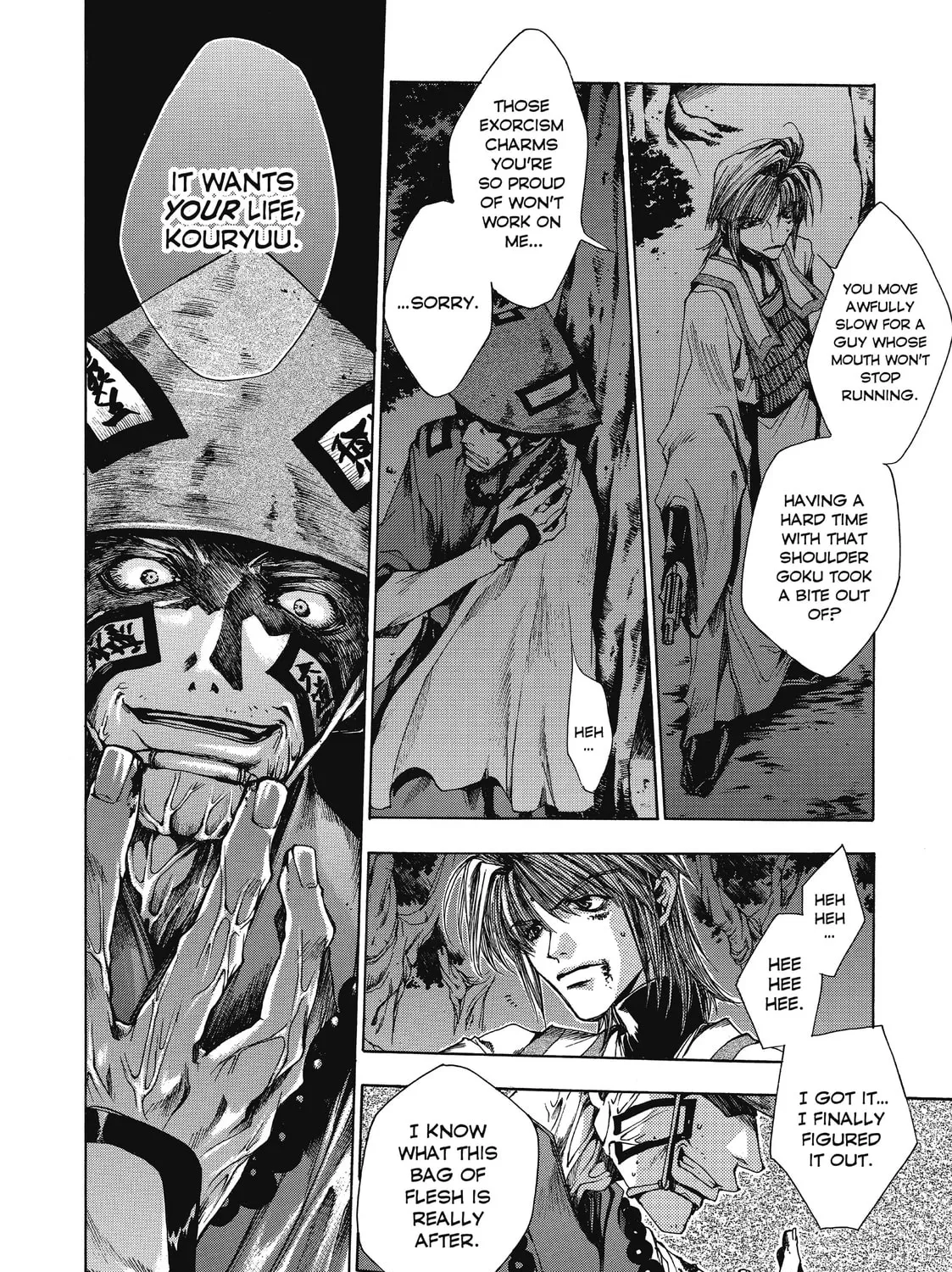 Read Saiyuki chapter 14 image 14 on Lezhin
