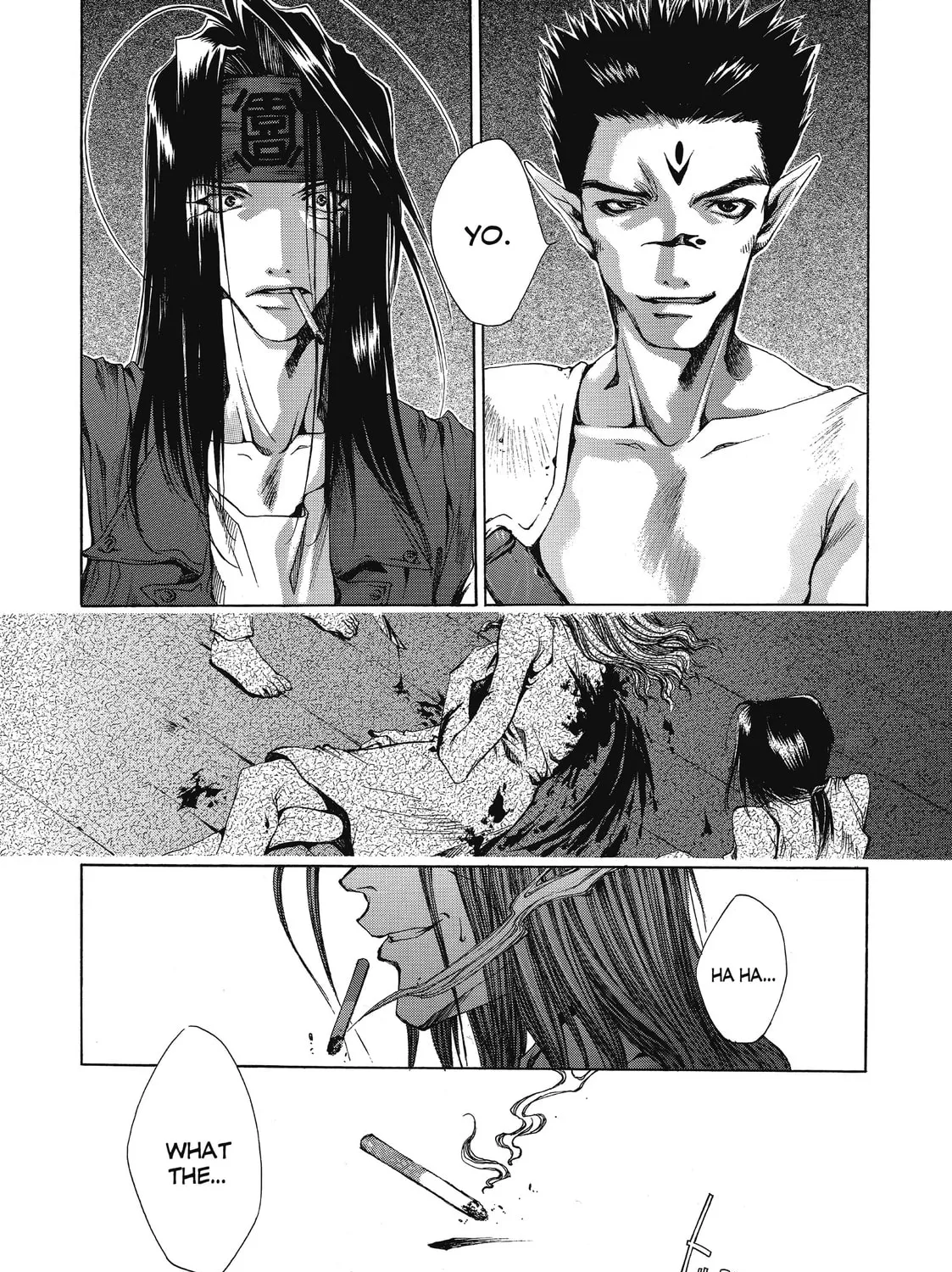 Read Saiyuki chapter 16 image 32 on Lezhin