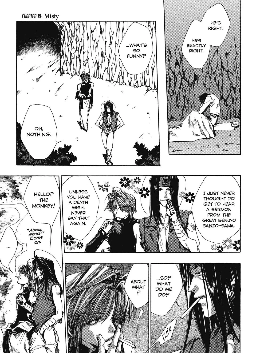 Read Saiyuki chapter 19 image 22 on Lezhin