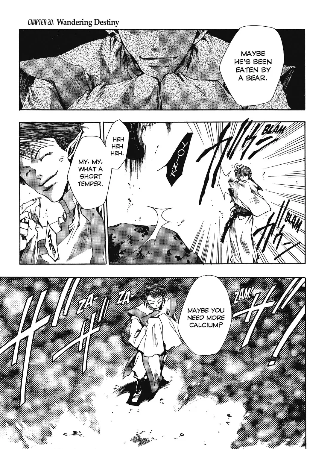 Read Saiyuki chapter 20 image 14 on Lezhin